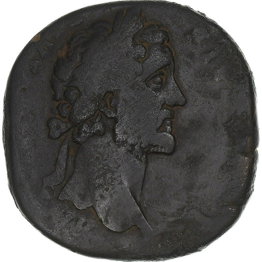 Antoninus Pius, 
  
  Sestertius, 
  
  156-157