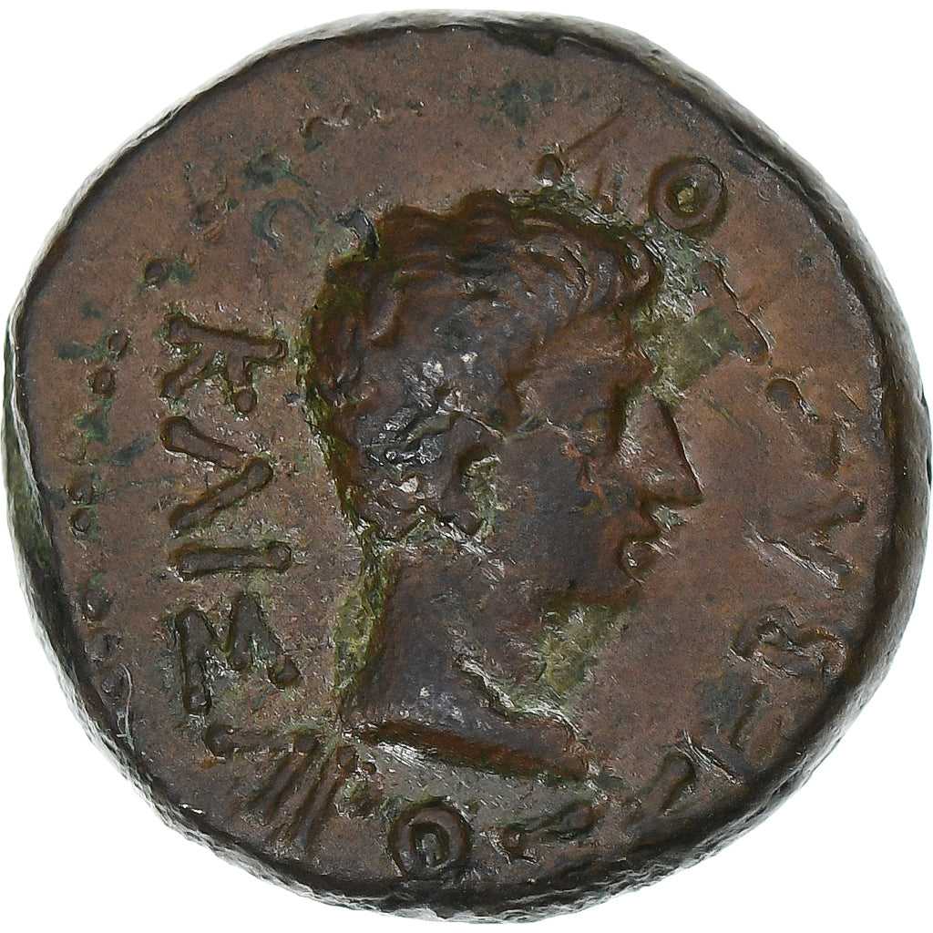 Rhoemetalkes I & Augustus, 
  
  Bronz Æ, 
  
  27 pred Kristom – 14 nl