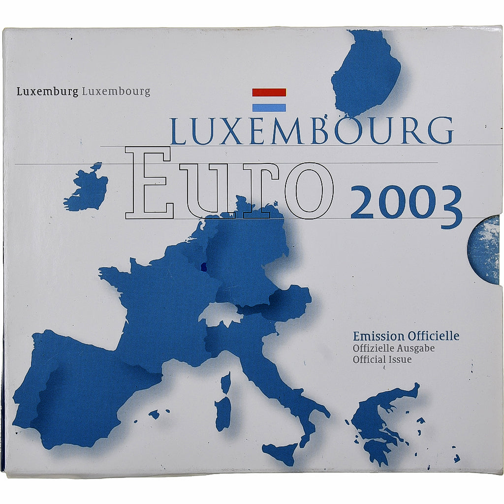 Luxembursko, 
  
  Set 1 ct. - 2 eurá, 
  
  Pont Adolf