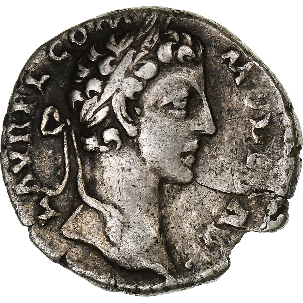 Commodus, 
  
  denár, 
  
  179