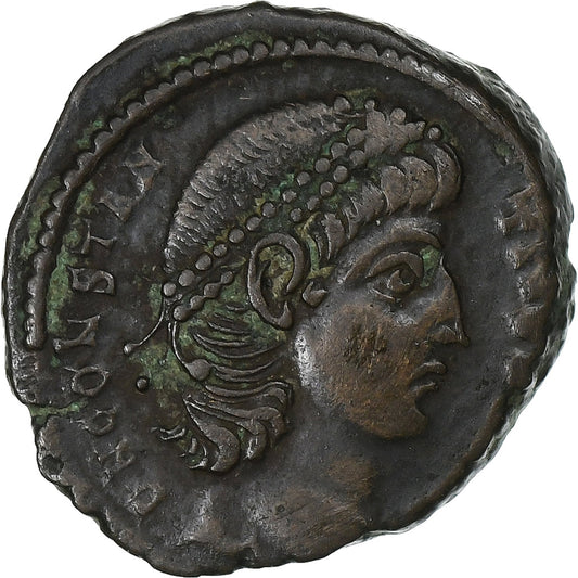 Constantius II. 
  
  Follis, 
  
  347-348