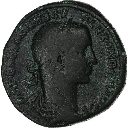 Severus Alexander, 
  
  Sestertius, 
  
  226