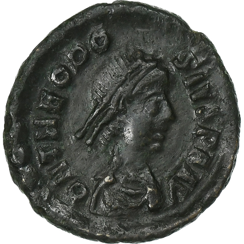 Theodosius I., 
  
  Follis, 
  
  384-387