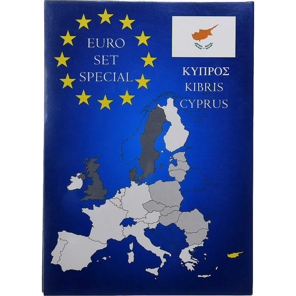 Cyprus, 
  
  Set 1 ct. - 2 eurá, 
  
  2002