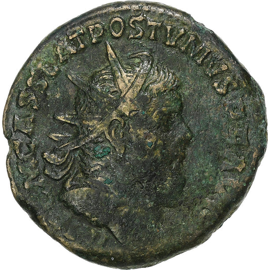 postumus, 
  
  Dvojitý Sestertius, 
  
  260-261