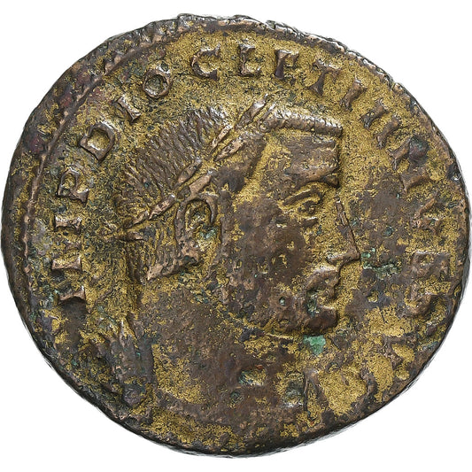 Dioklecián, 
  
  Follis, 
  
  301-303