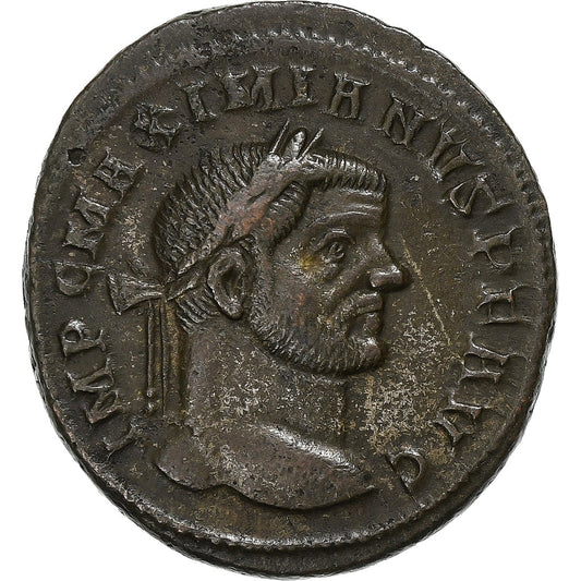 Maximianus, 
  
  Follis, 
  
  296-297