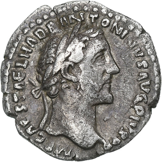 Antoninus Pius, 
  
  denár, 
  
  151-152