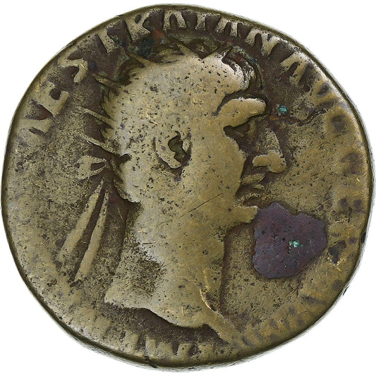 Trajan, 
  
  dupondius, 
  
  101-102