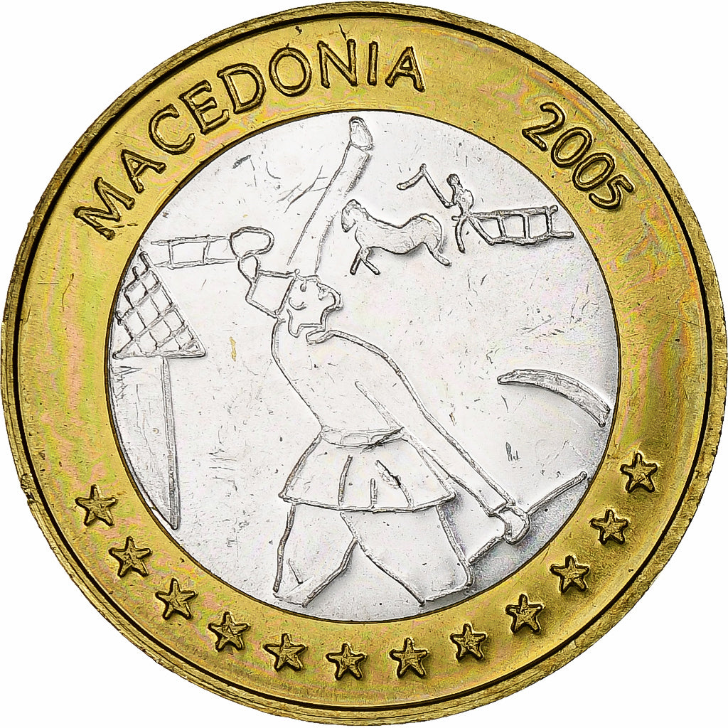 Macedónsko, 
  
  2 eurá, 
  
  Fantasy euro vzory