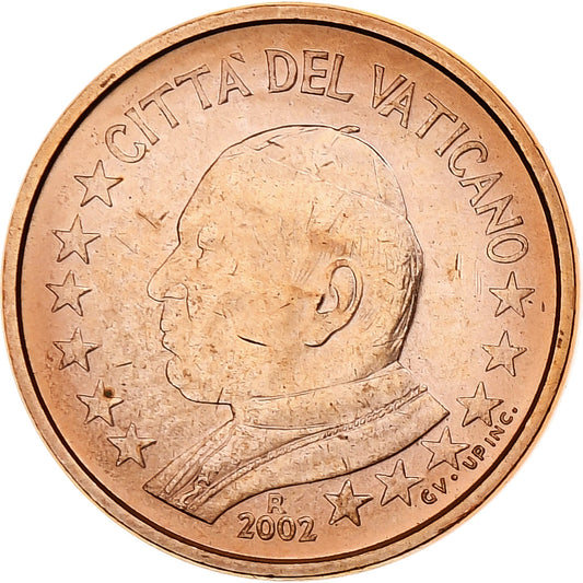 Vatikán, 
  
  Jean-Paul II, 
  
  Euro cent