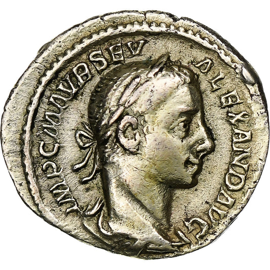 Severus Alexander, 
  
  denár, 
  
  228