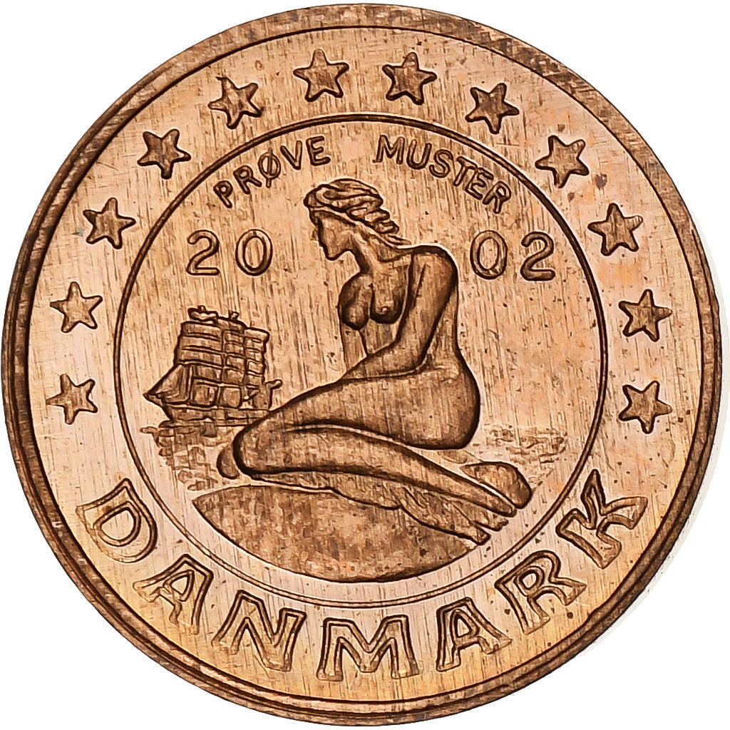 Dánsko, 
  
  Margrethe II, 
  
  Euro cent