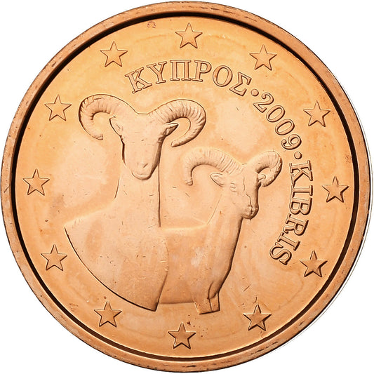 Cyprus, 
  
  2 euro centy, 
  
  BU