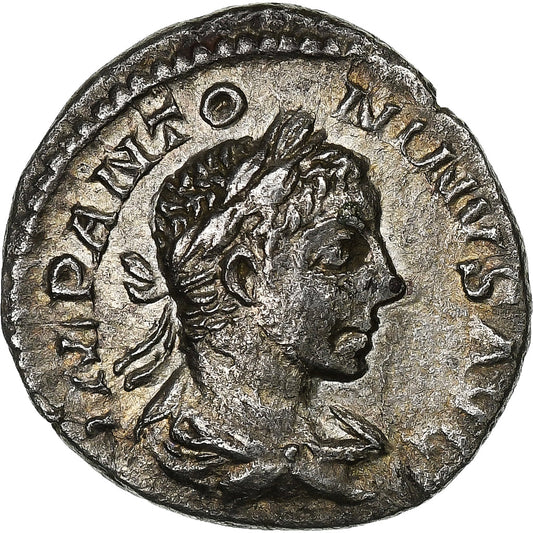 Elagabalus, 
  
  denár, 
  
  220