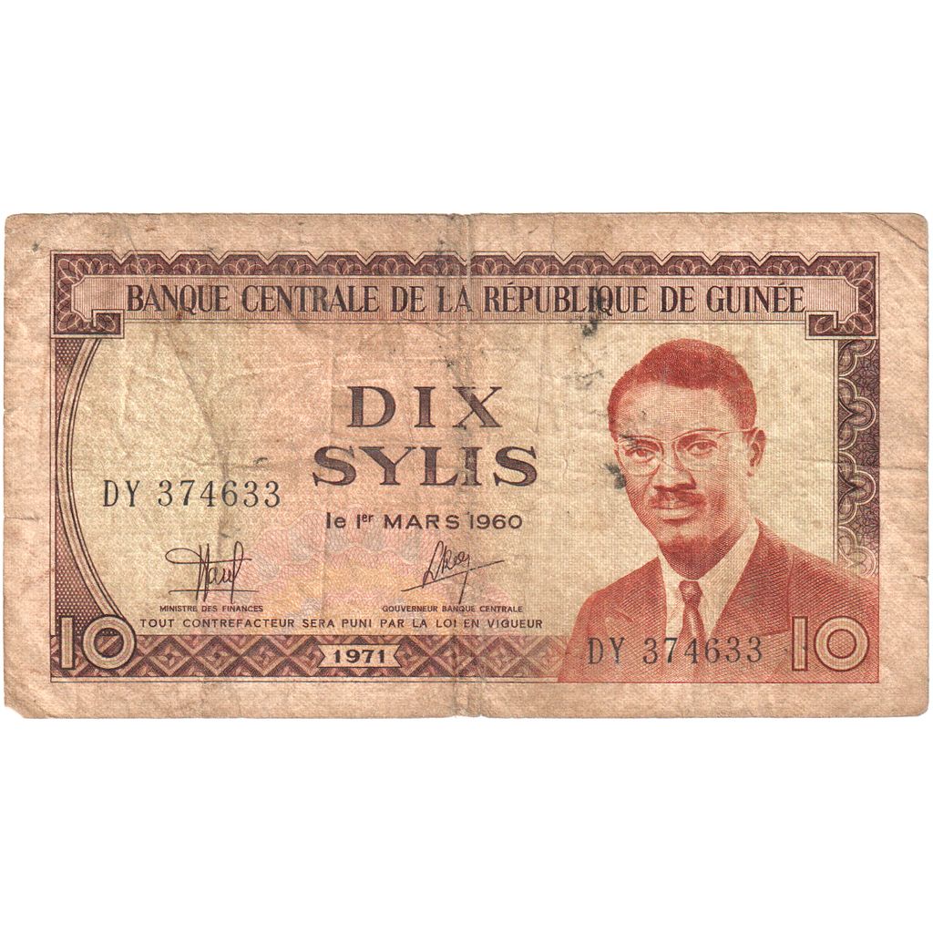 Guinea, 
  
  10 Sylis, 
  
  1960-03-01