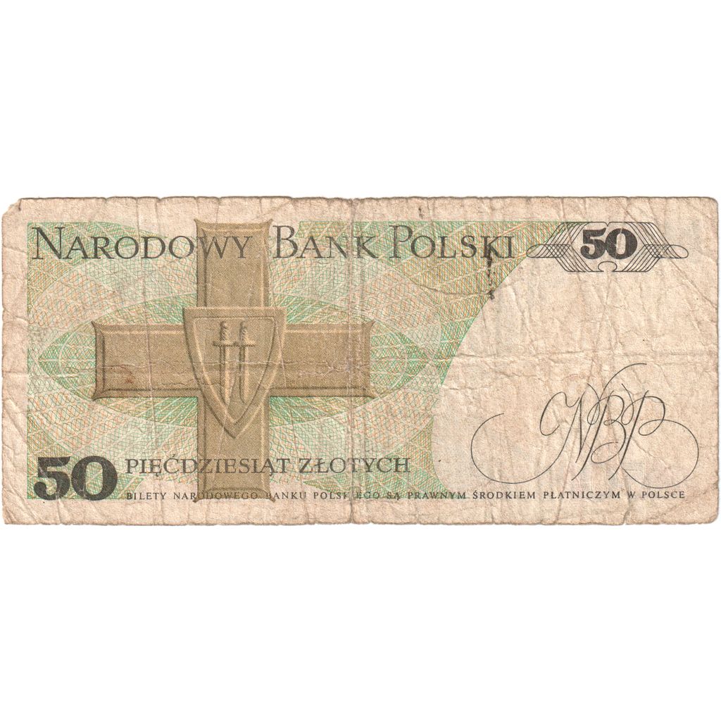 Poľsko, 
  
  50 zlotých, 
  
  1986-06-01