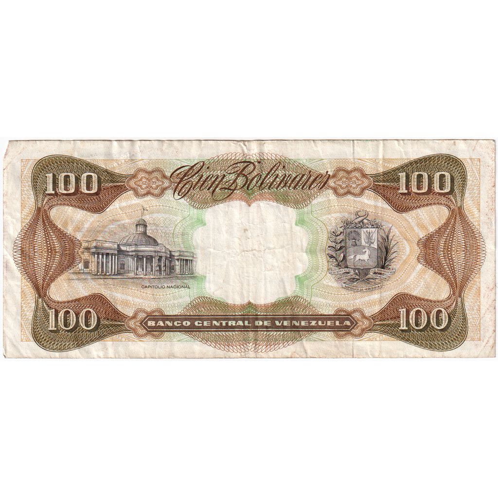 Venezuela, 
  
  100 Bolivarov, 
  
  8. 12. 1992