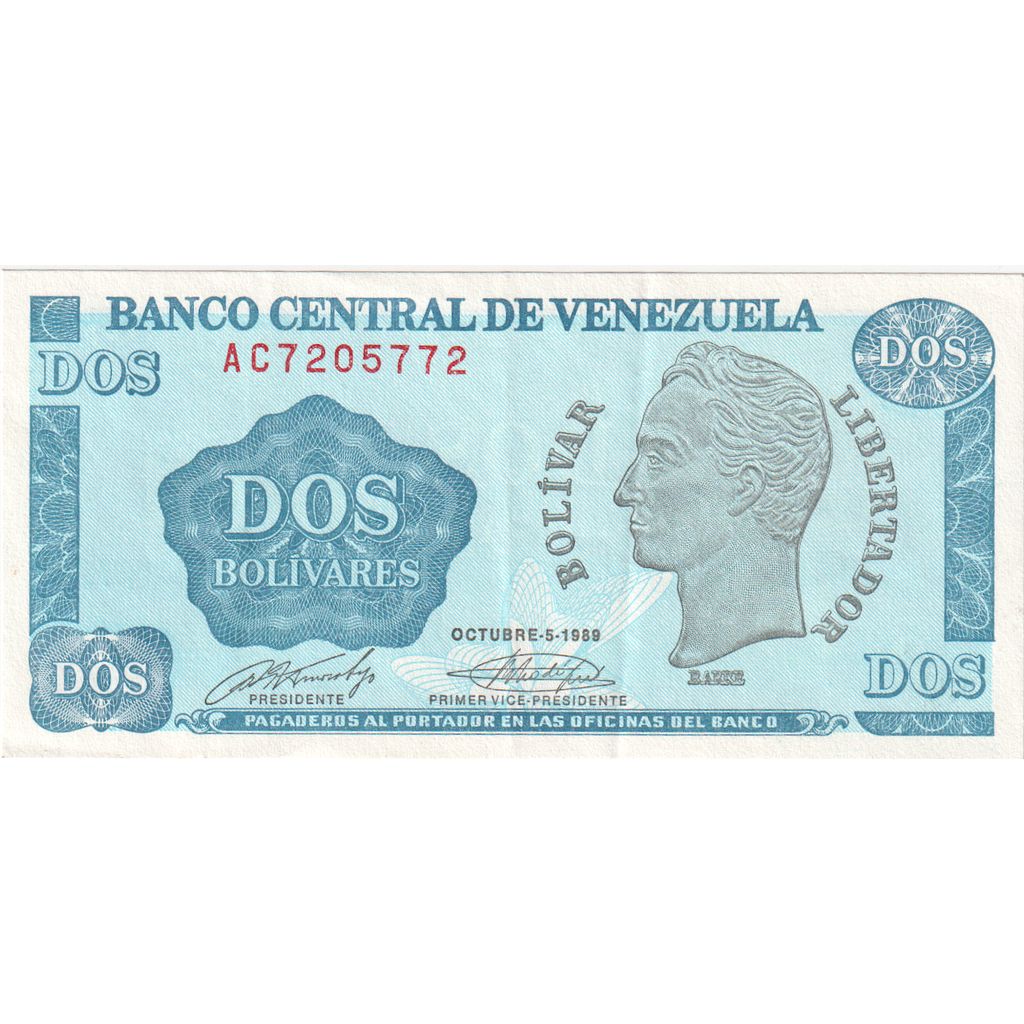 Venezuela, 
  
  2 Bolivary, 
  
  1989-10-05