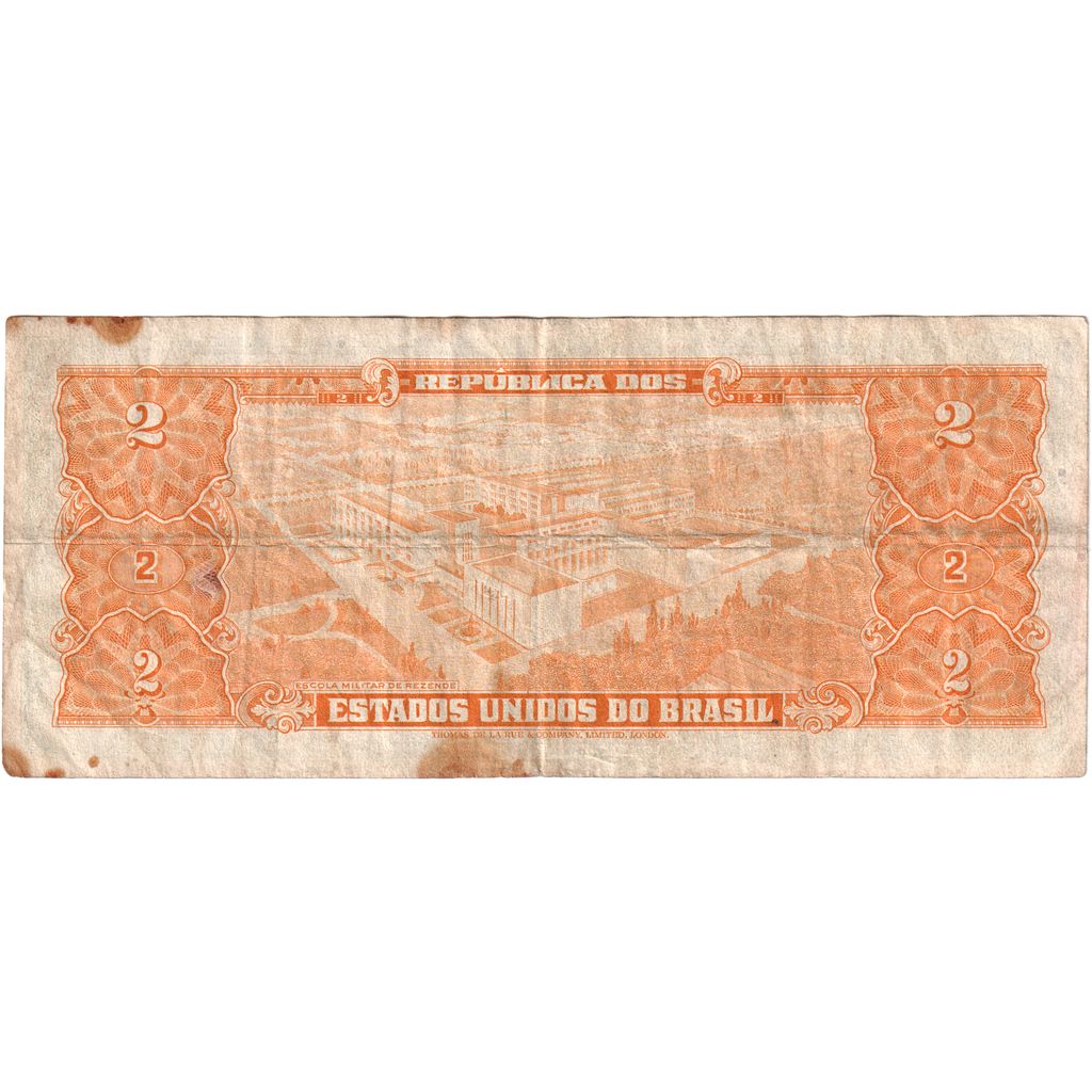 Brazília, 
  
  2 Cruzeiros, 
  
  VF(30-35)