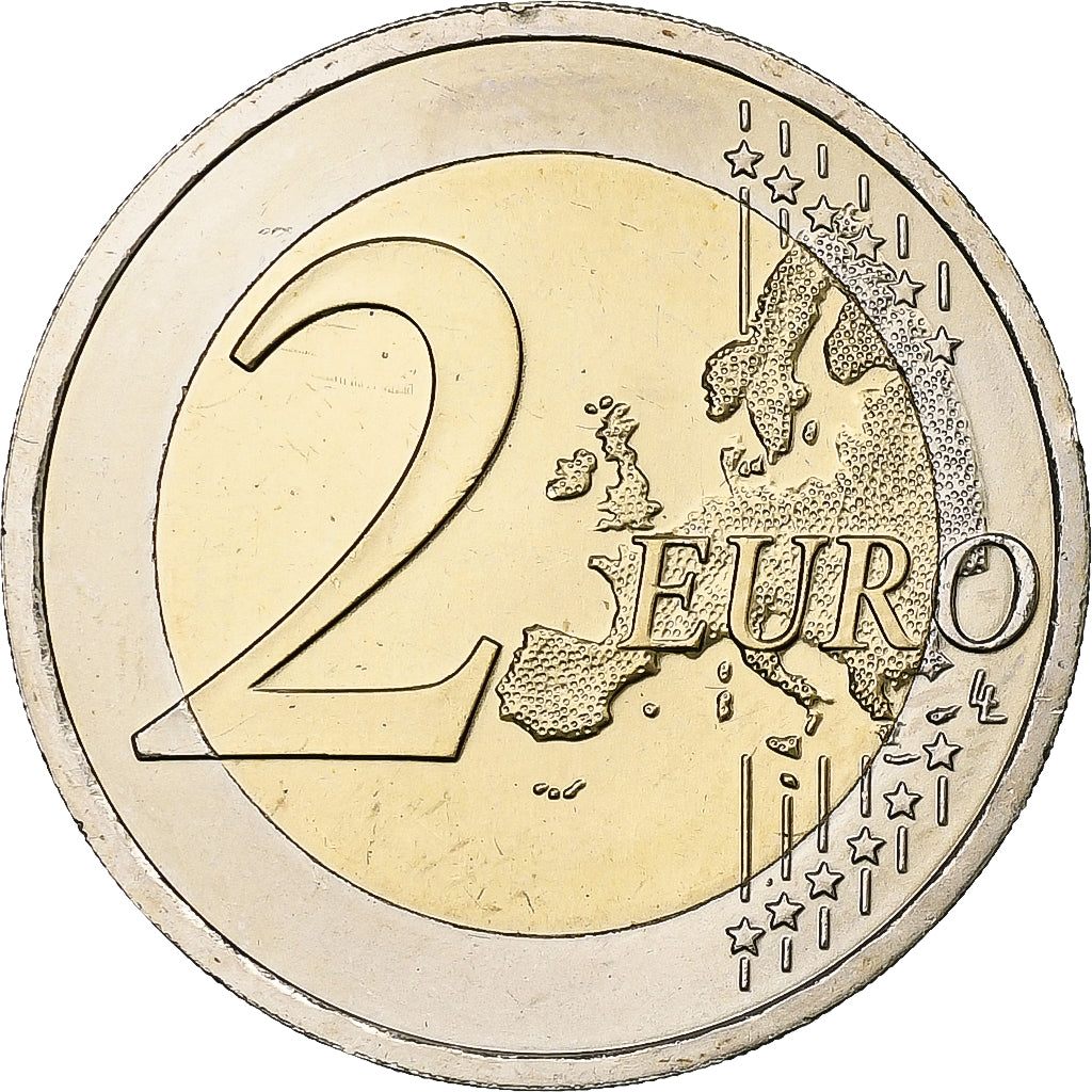 Rakúsko, 
  
  2 eurá, 
  
  Úvod de l'euro