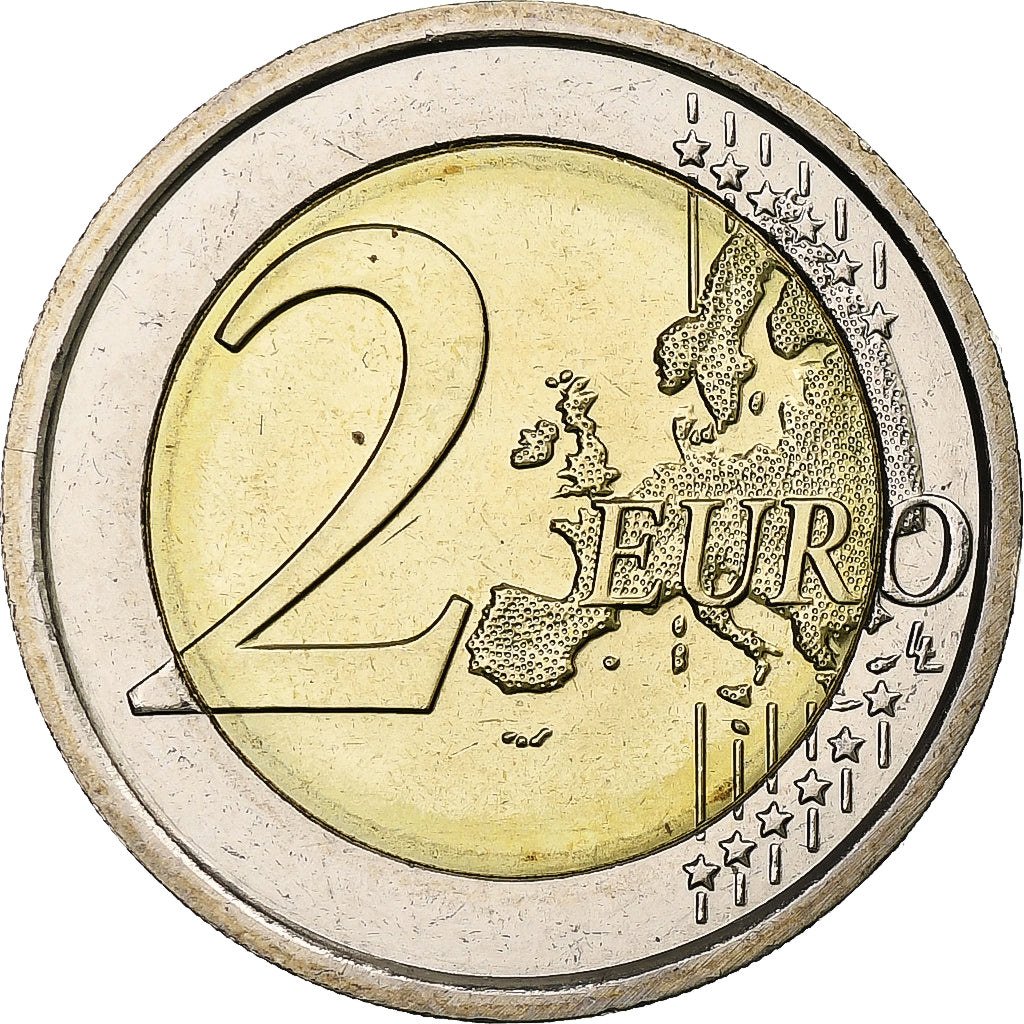 Taliansko, 
  
  2 eurá, 
  
  Úvod de l'euro