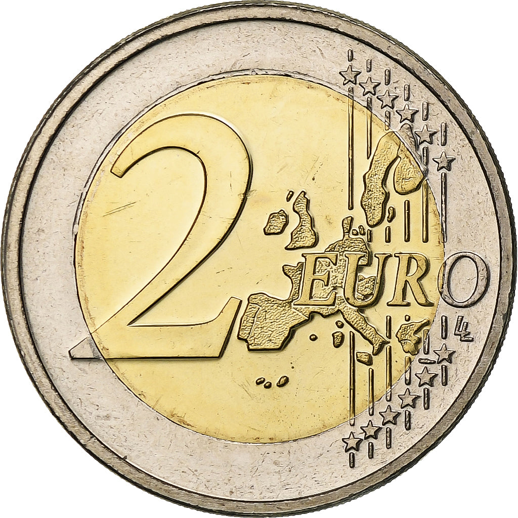 Luxembursko, 
  
  2 eurá, 
  
  Monogram Henricha I