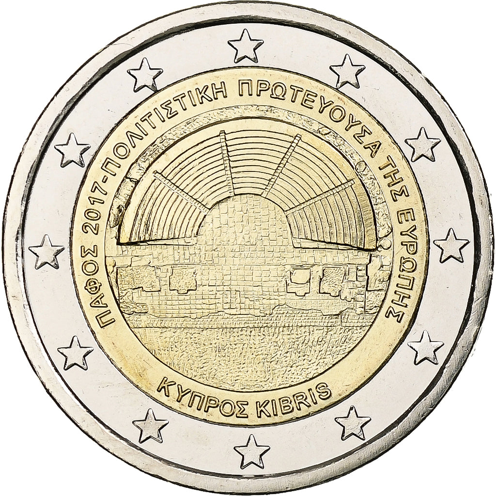 Cyprus, 
  
  2 eurá, 
  
  2017