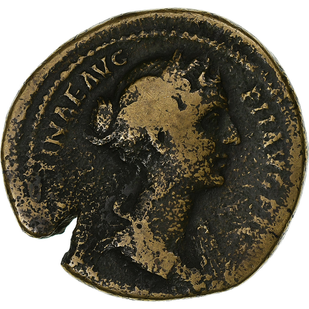 Faustína II. 
  
  Sestertius, 
  
  145-161