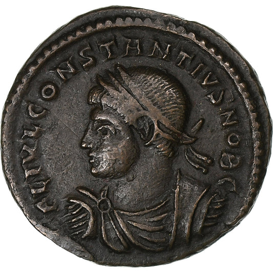 Constantius II. 
  
  Follis, 
  
  328-329