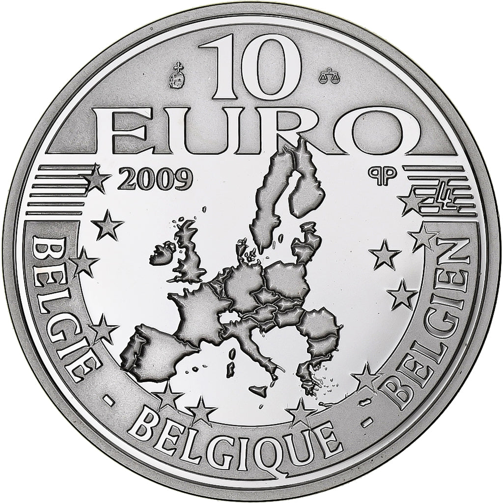 Belgicko, 
  
  10 eur, 
  
  Albert II