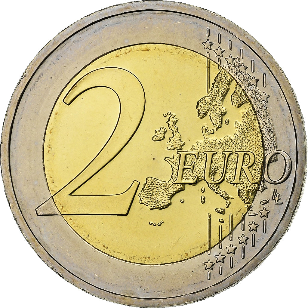 Nemecko, 
  
  2 eurá, 
  
  Elysejská zmluva