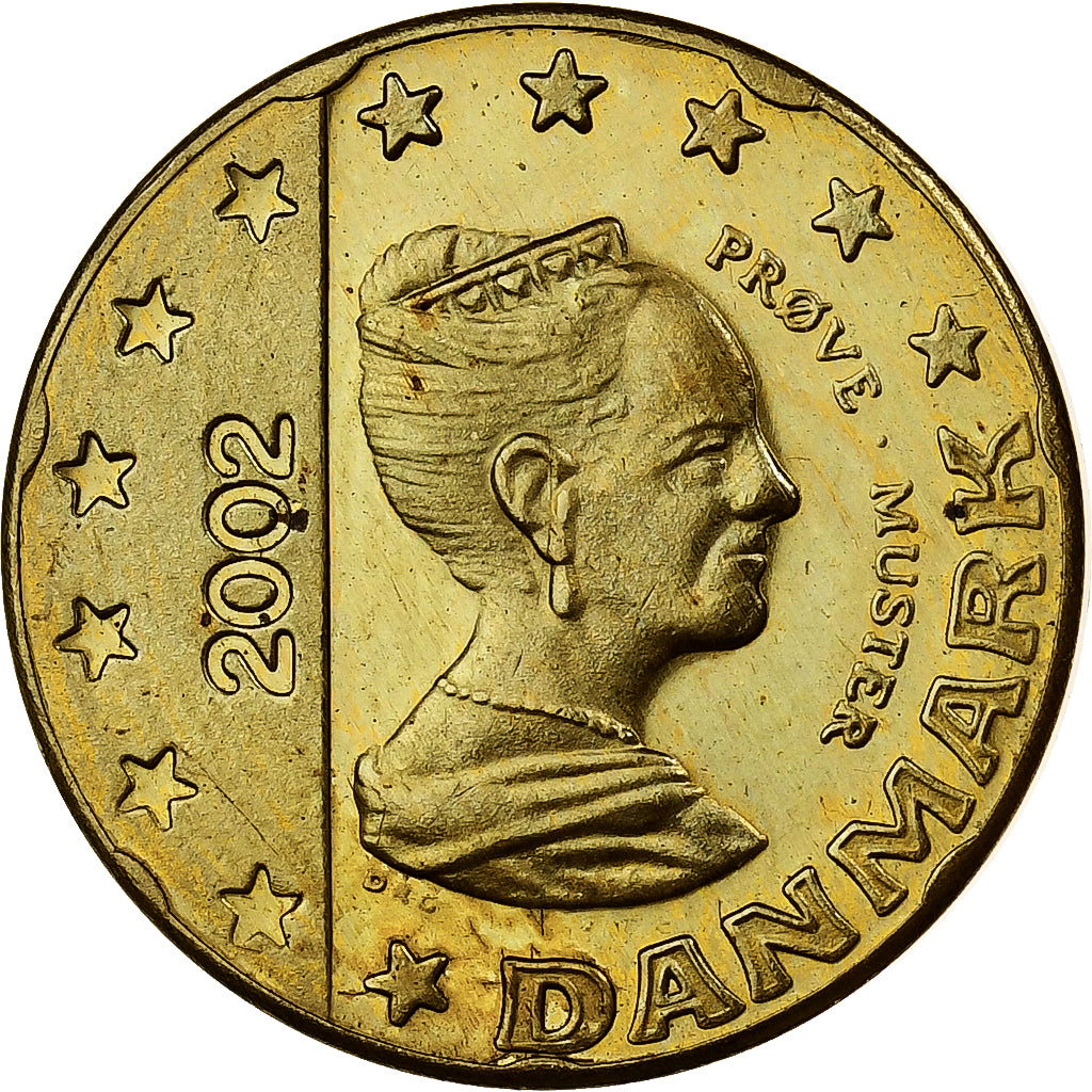 Dánsko, 
  
  Margrethe II, 
  
  20 centimov