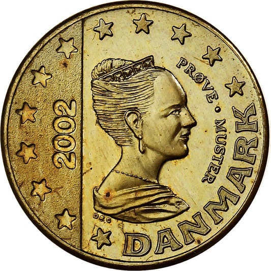 Dánsko, 
  
  Margrethe II, 
  
  10 centimov