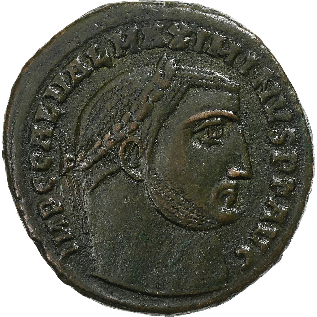 Maximinus II, 
  
  Follis, 
  
  308-310