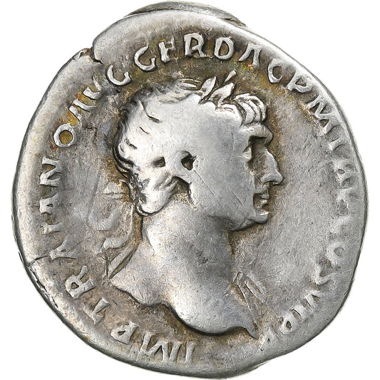 Trajan, 
  
  denár, 
  
  112-114