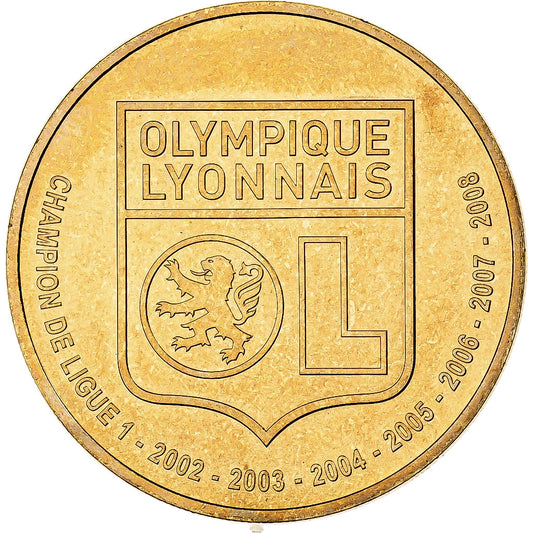 Francúzsko, 
  
  1-1/2 eura, 
  
  OLYMPIQUE LYONNAIS