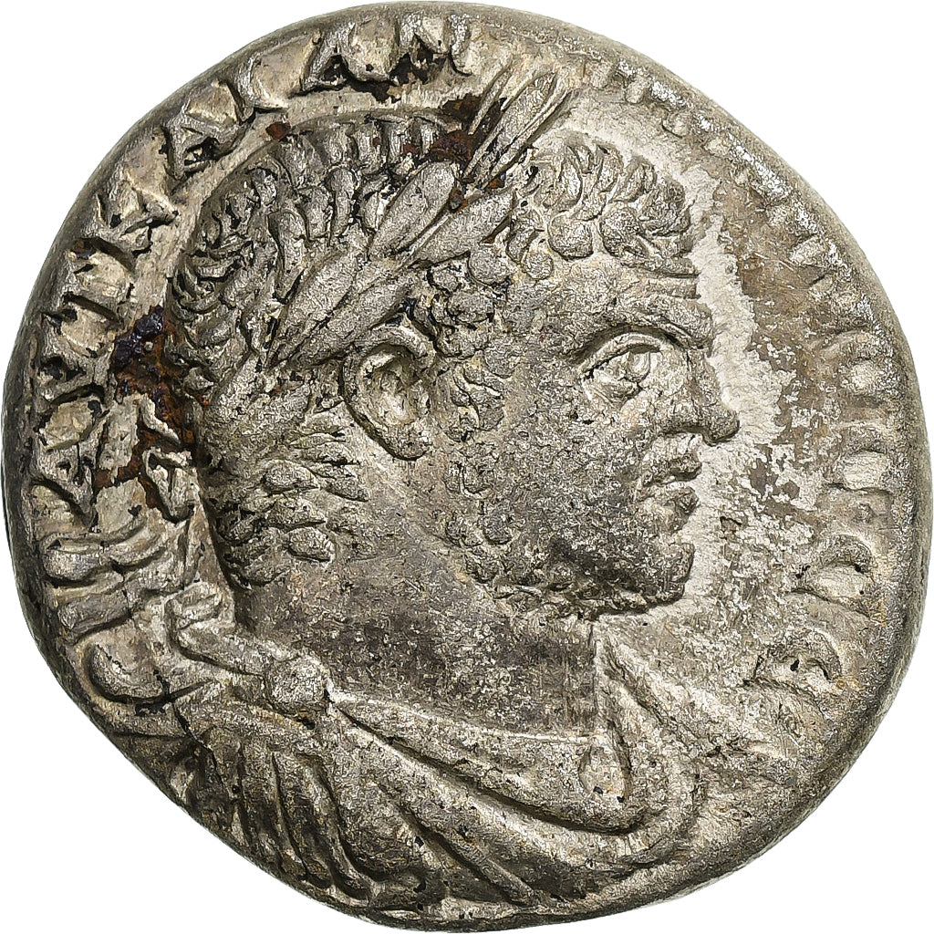 Fenícia, 
  
  Caracalla, 
  
  Tetradrachm