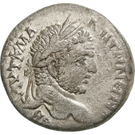 Seleucis a Pieria, 
  
  Caracalla, 
  
  Tetradrachm