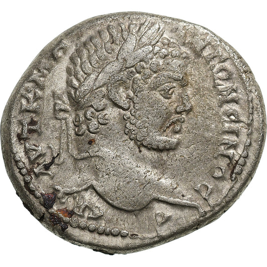 mezopotámia, 
  
  Caracalla, 
  
  Tetradrachm