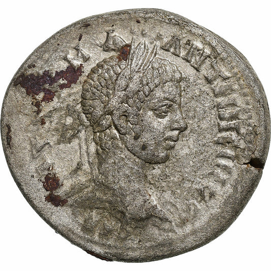 Seleucis a Pieria, 
  
  Elagabalus, 
  
  Tetradrachm