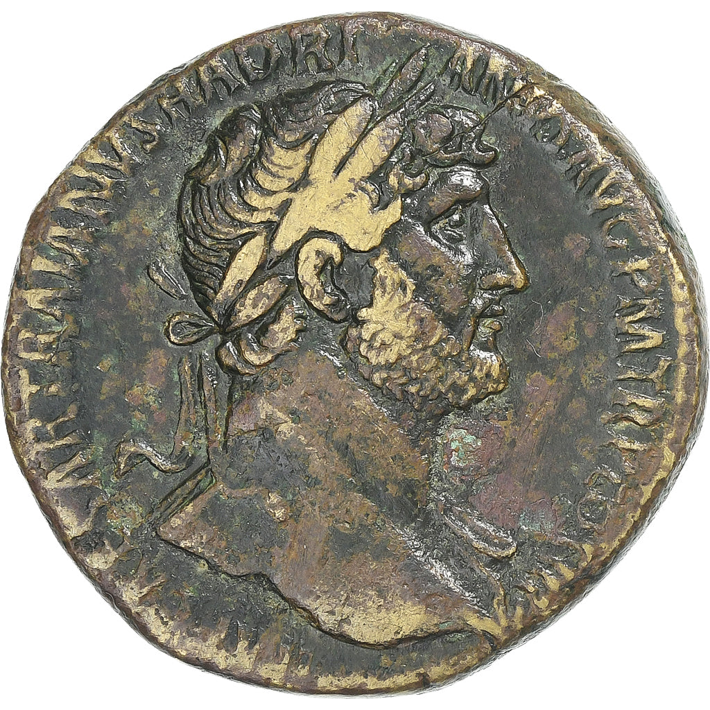 Hadrian, 
  
  Sestertius, 
  
  120-121