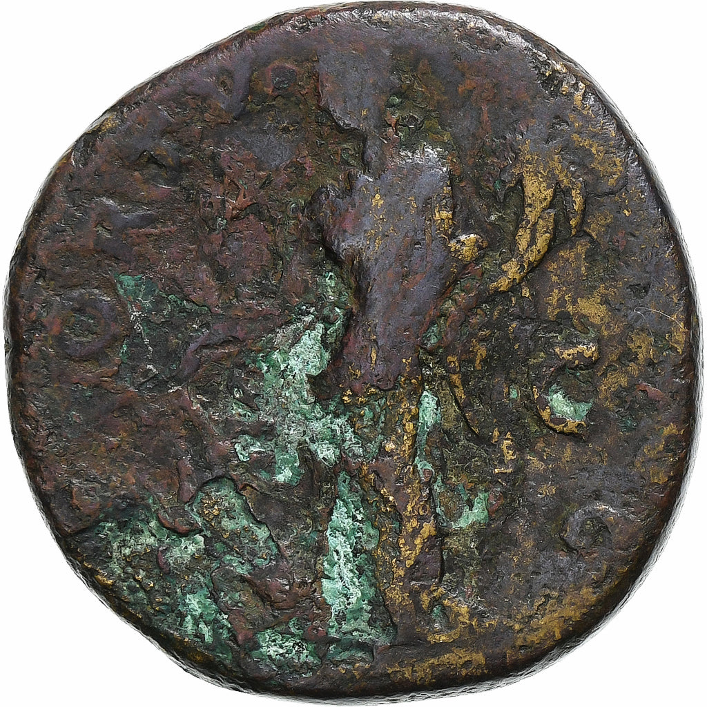 Hadrian, 
  
  Sestertius, 
  
  137-138