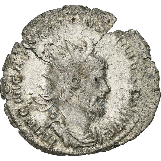 postumus, 
  
  Antoninianus, 
  
  cca. v polovici 260