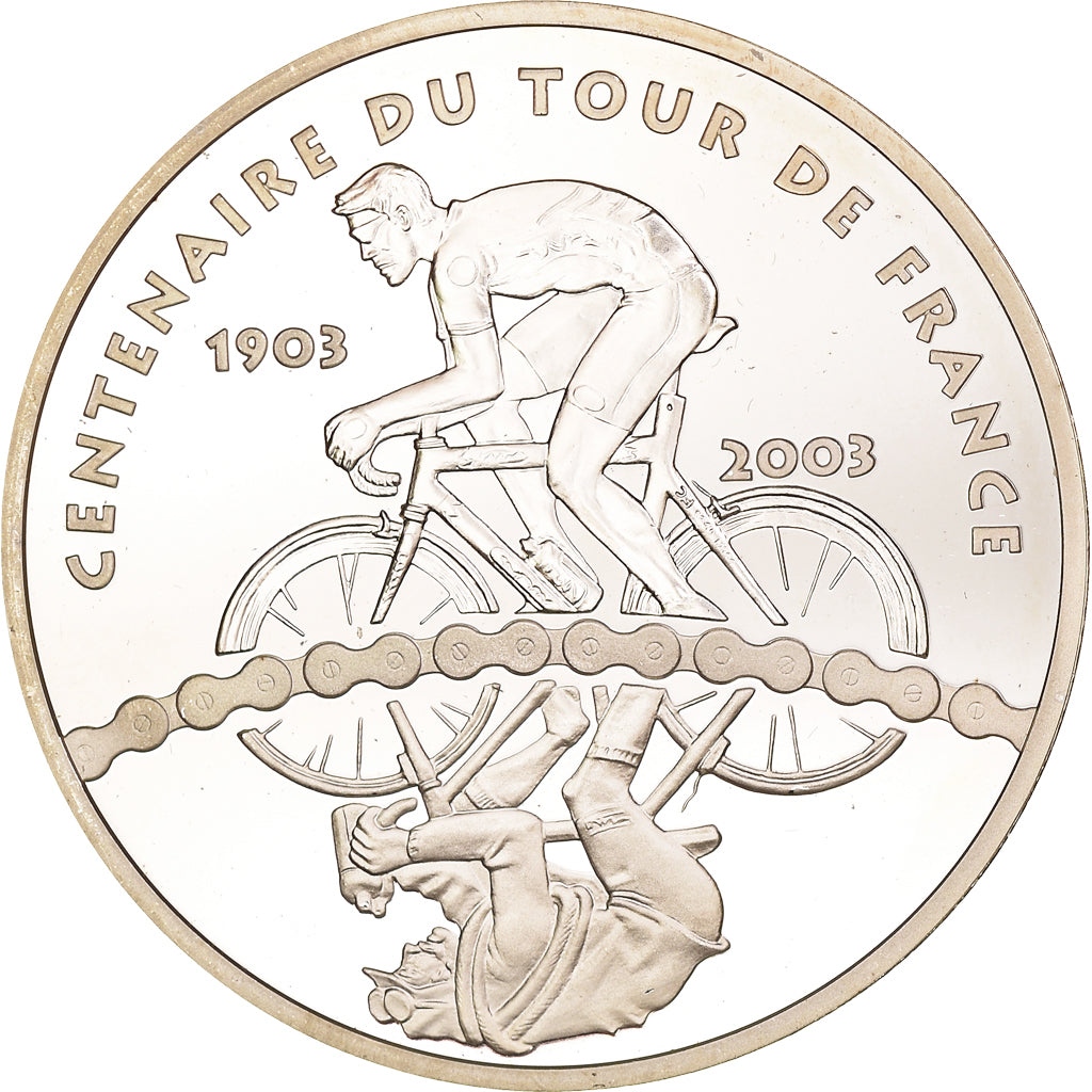 Francúzsko, 
  
  1-1/2 eura, 
  
  Tour de France - 100 ans de Tour