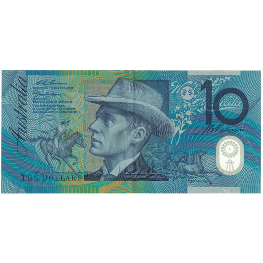 bankovka, 
  
  Austrália, 
  
  10 dolárov