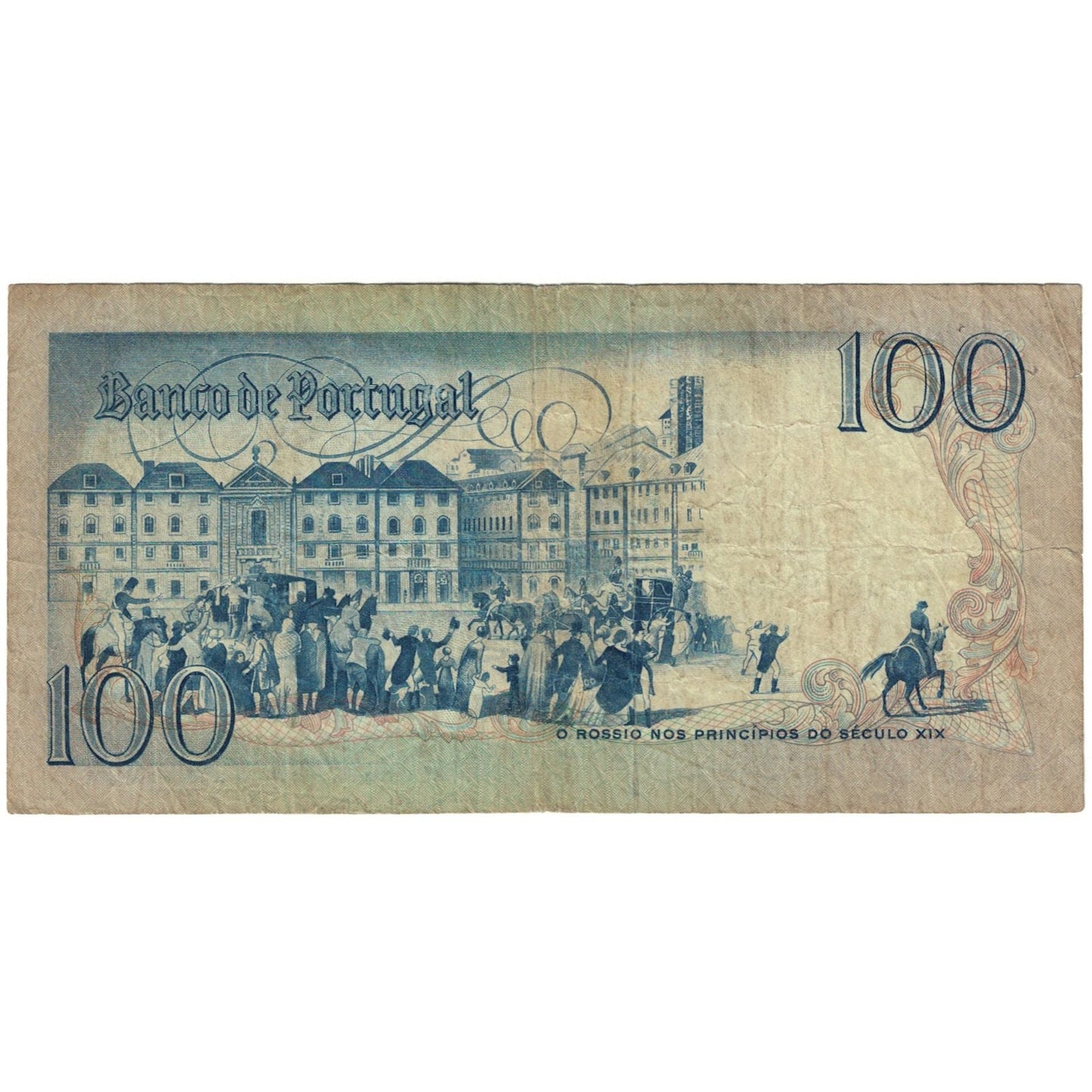 bankovka, 
  
  Portugalsko, 
  
  100 Escudos