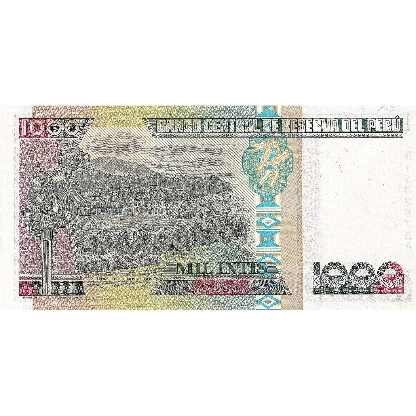 peru, 
  
  1000 Intis, 
  
  1988-06-28