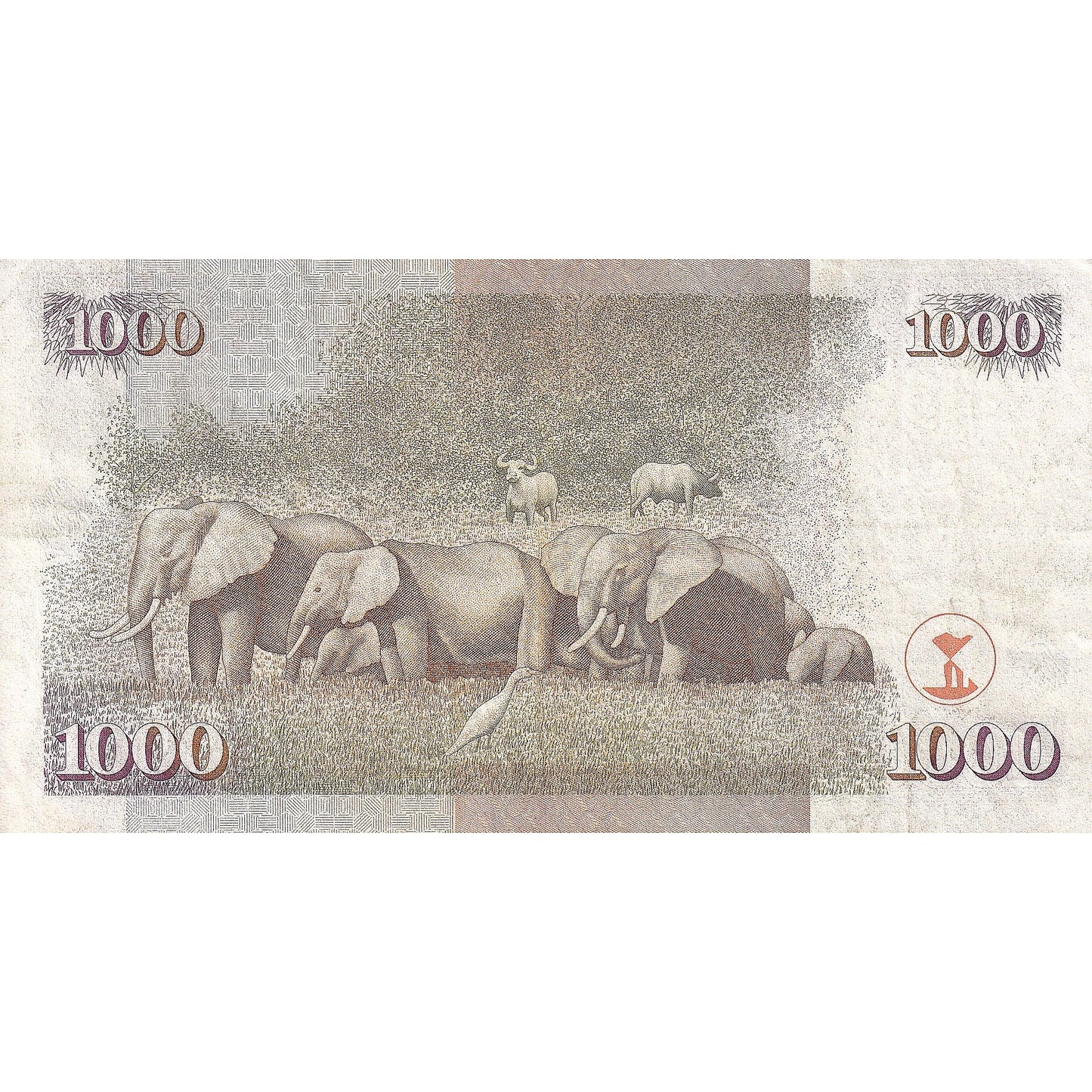 Keňa, 
  
  1000 šilingov, 
  
  1994