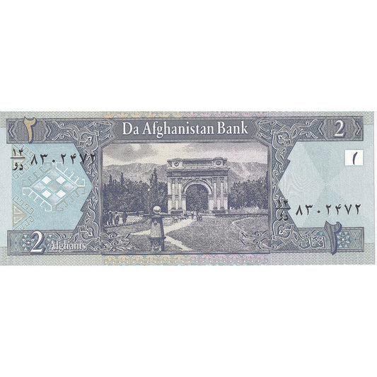 Afganistan, 
  
  2 Afganci, 
  
  2002